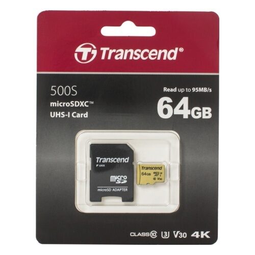 Карта microsd 128gb transcend